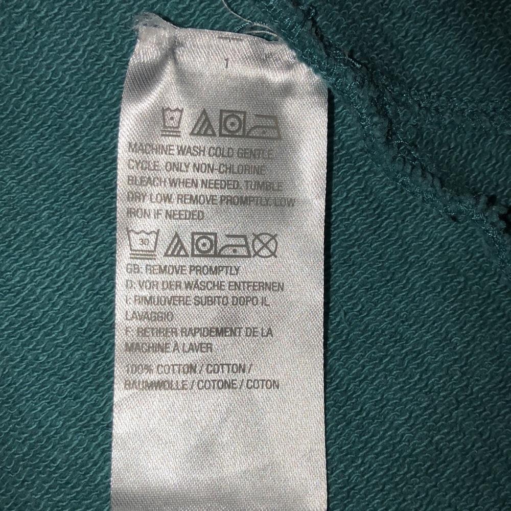LOGO Open Hoodie With Gauze Details - Picture 5 of 6